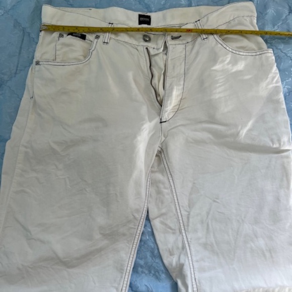 Hugo Boss white cotton pants - Picture 1 of 8